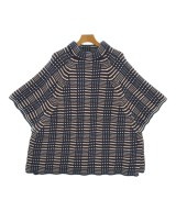 STEFANEL（ステファネル）ポンチョ 紺 サイズ:S レディース/2200695762025