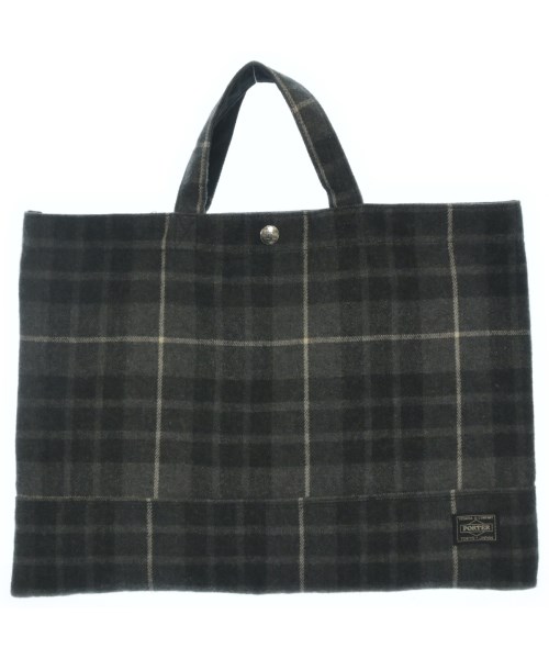 HEAD PORTER(ヘッドポーター)トートバッグ グレー サイズ:-/2200665716027