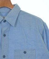HEAD PORTER PLUS（ヘッドポータープラス）カジュアルシャツ 青 サイズ:XL メンズ/2200617488163