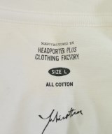 HEAD PORTER PLUS（ヘッドポータープラス）Tシャツ・カットソー 白 サイズ:L メンズ/2200657132903