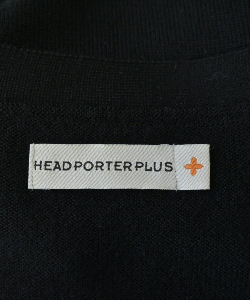 HEAD PORTER PLUS（ヘッドポータープラス）カーディガン 黒 サイズ:S メンズ/2200645688023