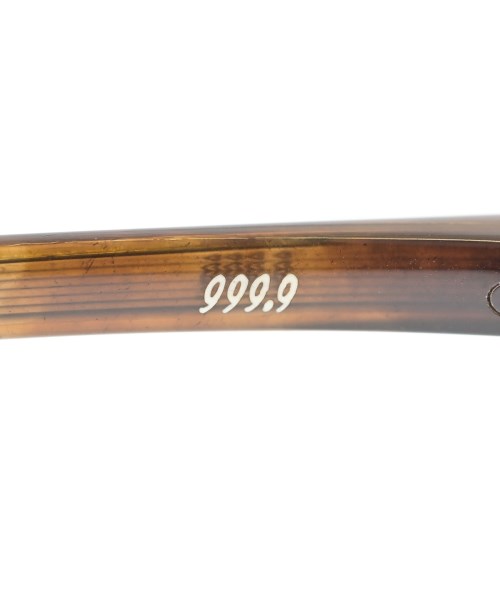 999.9（フォーナインズ）メガネ 茶 サイズ:- メンズ/2200661486016