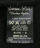 NUMBER NINE（ナンバーナイン）ベスト 黒 サイズ:2(S位) レディース/2200707109046