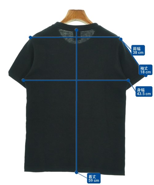 NUMBER NINE（ナンバーナイン）Tシャツ・カットソー 黒 サイズ:1(XS位) レディース/2200708291047