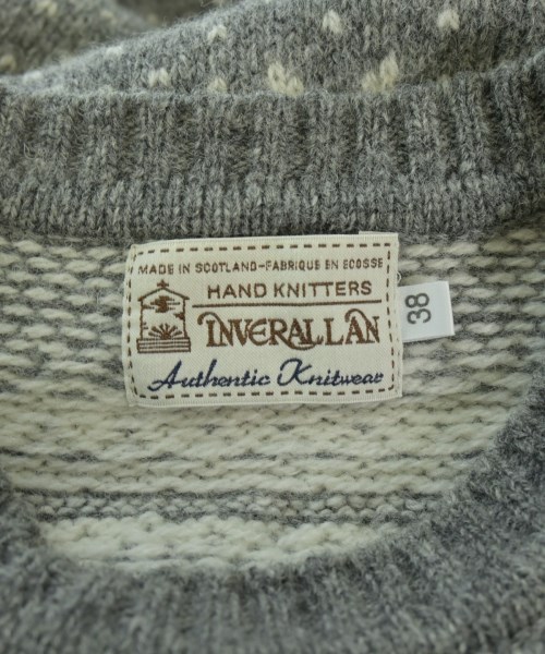 INVERALLAN（インバーアラン）ニット・セーター グレー サイズ:38(S位) メンズ/2200636114050