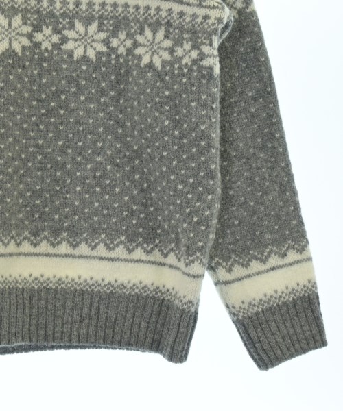 INVERALLAN（インバーアラン）ニット・セーター グレー サイズ:38(S位) メンズ/2200636114050
