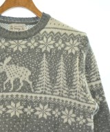 INVERALLAN（インバーアラン）ニット・セーター グレー サイズ:38(S位) メンズ/2200636114050