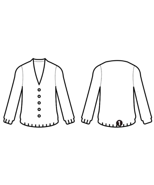 INVERALLAN（インバーアラン）カーディガン ベージュ サイズ:-(XL位) メンズ/2200639815046