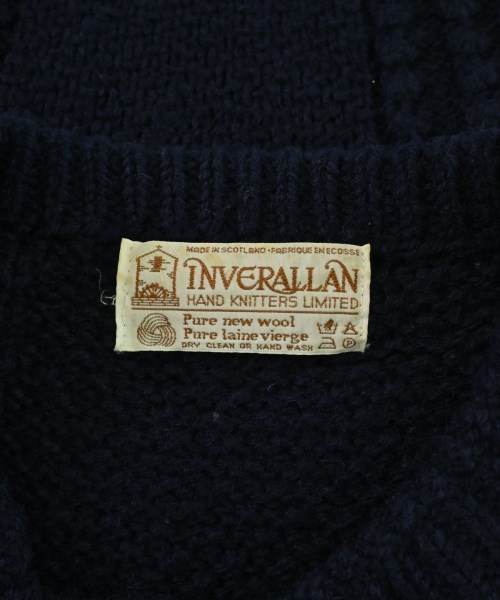 INVERALLAN（インバーアラン）カーディガン 紺 サイズ:-(XL位) メンズ/2200704518056