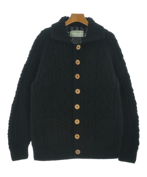 INVERALLAN(インバーアラン)カーディガン 黒 サイズ:-(M位)/2200663341061