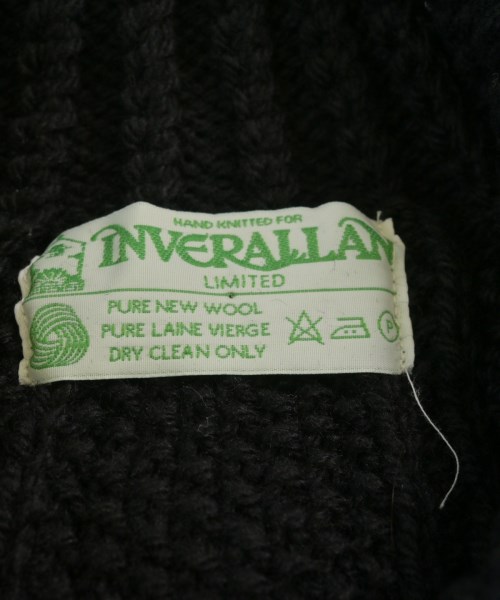 INVERALLAN（インバーアラン）カーディガン 黒 サイズ:-(M位) メンズ/2200663341061