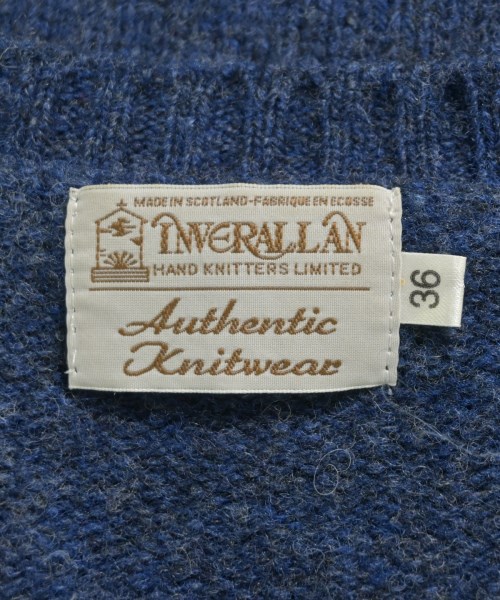 INVERALLAN（インバーアラン）ニット・セーター 紺 サイズ:36(S位) メンズ/2200716742197