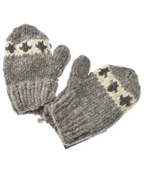 CANADIAN SWEATER(カナディアンセーター)手袋 茶 サイズ:-/2200665666025