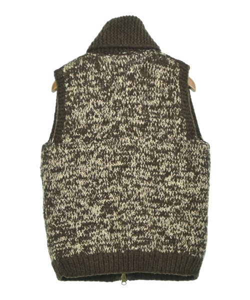 CANADIAN SWEATER（カナディアンセーター）ベスト 茶 サイズ:40(L位) メンズ/2200643774018