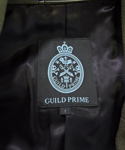 GUILD PRIME（キルドプライム）チェスターコート カーキ サイズ:1(S位) メンズ/2200607962024
