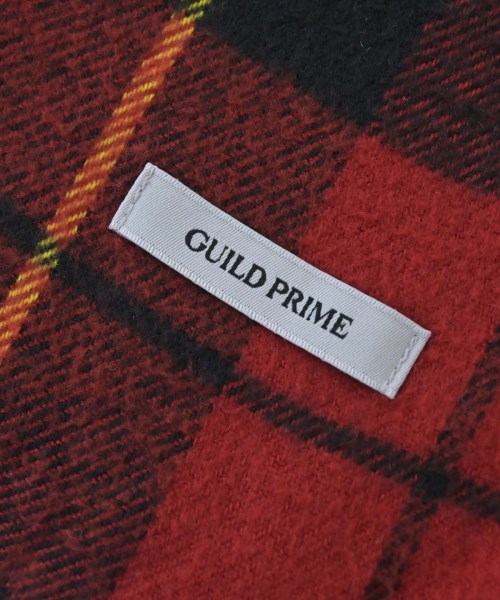 GUILD PRIME（キルドプライム）マフラー 赤 サイズ:- メンズ/2200712838351