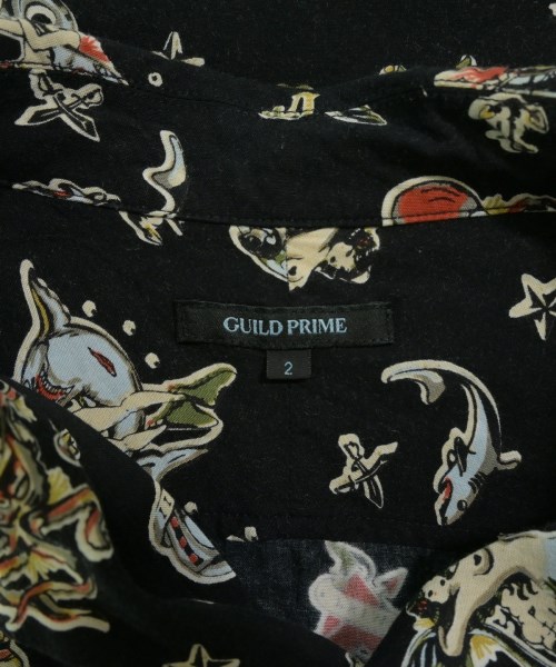 GUILD PRIME（キルドプライム）カジュアルシャツ 黒 サイズ:2(M位) メンズ/2200643687028