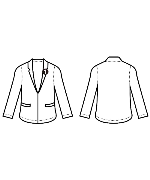 GUILD PRIME（キルドプライム）テーラードジャケット ピンク サイズ:36(S位) レディース/2200626254049