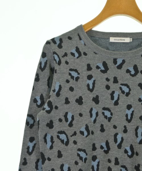 GUILD PRIME（キルドプライム）ニット・セーター グレー サイズ:34(XS位) レディース/2200630004012
