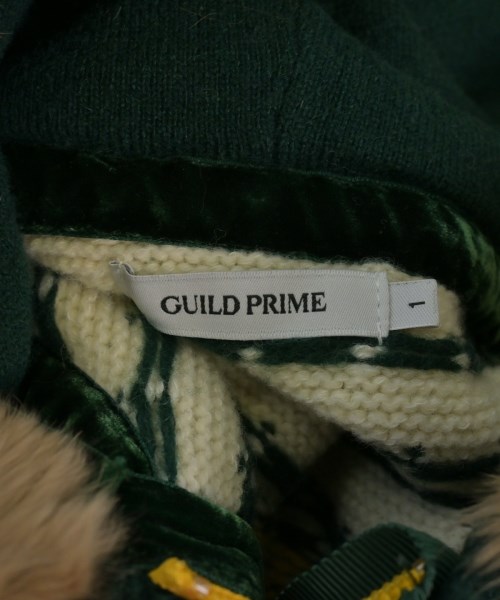 GUILD PRIME（キルドプライム）カーディガン 緑 サイズ:1(S位) レディース/2200615037035