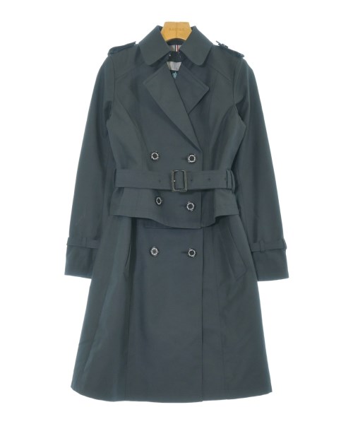 GUILD PRIME(キルドプライム)トレンチコート 紺 サイズ:34(XS位)/2200657603021