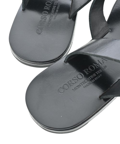 CORSO ROMA 9（コルソローマノーヴェ）サンダル 黒 サイズ:EU36(22.5cm位) レディース/2200627994302
