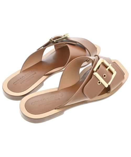 CORSO ROMA 9（コルソローマノーヴェ）サンダル 茶 サイズ:EU39(25.5cm位) レディース/2200695904852