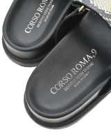 CORSO ROMA 9（コルソローマノーヴェ）サンダル 黒 サイズ:EU37(23.5cm位) レディース/2200667465053