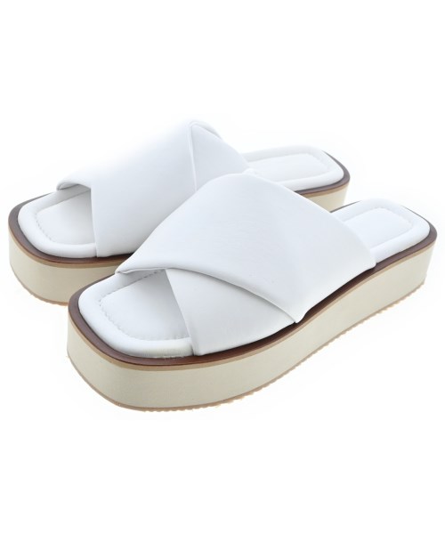 CORSO ROMA 9(コルソローマノーヴェ)サンダル 白 サイズ:EU38 1/2(25cm位)/2200691610146