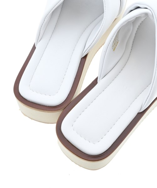 CORSO ROMA 9（コルソローマノーヴェ）サンダル 白 サイズ:EU38 1/2(25cm位) レディース/2200691610146