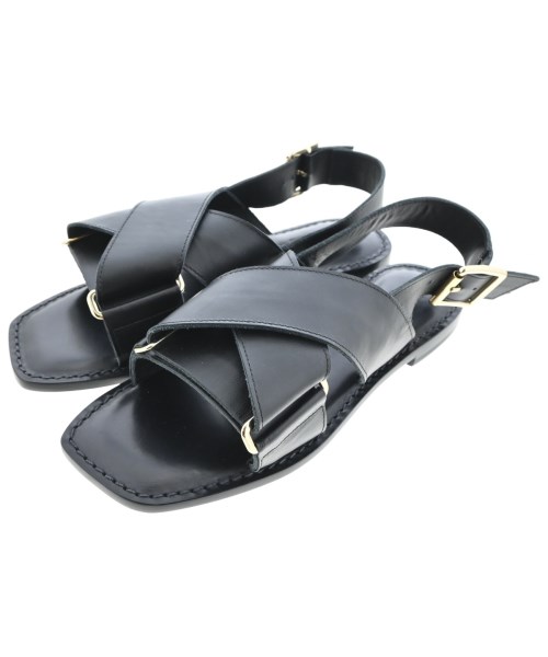 CORSO ROMA 9(コルソローマノーヴェ)サンダル 黒 サイズ:EU37(23.5cm位)/2200691628455