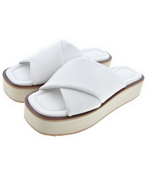 CORSO ROMA 9(コルソローマノーヴェ)サンダル 白 サイズ:EU37(23.5cm位)/2200691628547