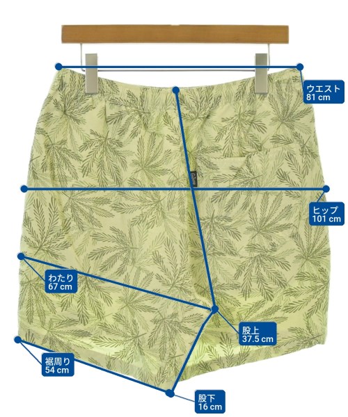 GO HEMP（ゴーヘンプ）ショートパンツ 緑 サイズ:XL メンズ/2200669442281