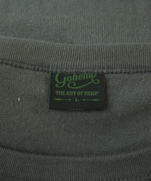 GO HEMP（ゴーヘンプ）Tシャツ・カットソー グレー サイズ:L メンズ/2200689534041