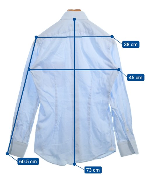 azabu tailor（アザブテイラー）カジュアルシャツ 青 サイズ:-(XS位) メンズ/2200553632040