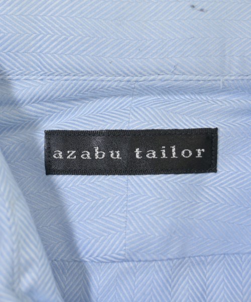 azabu tailor（アザブテイラー）ドレスシャツ 青 サイズ:-(S位) メンズ/2200621462074