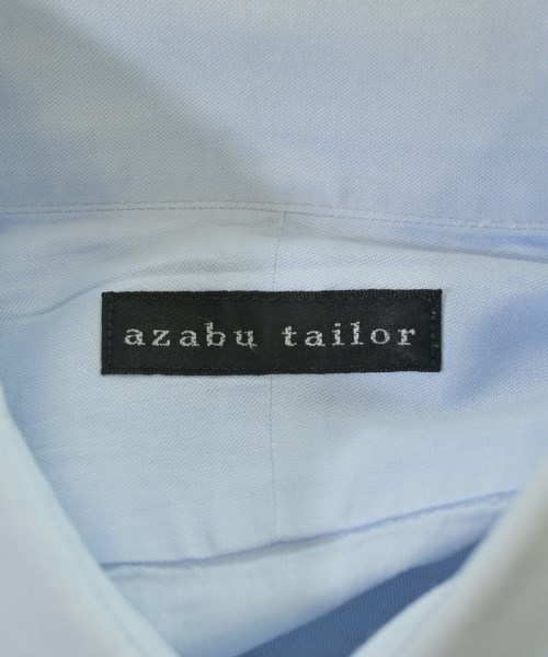 azabu tailor（アザブテイラー）ドレスシャツ 青 サイズ:-(M位) メンズ/2200621462135