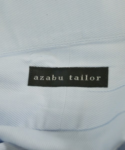 azabu tailor（アザブテイラー）ドレスシャツ 青 サイズ:-(S位) メンズ/2200621462142