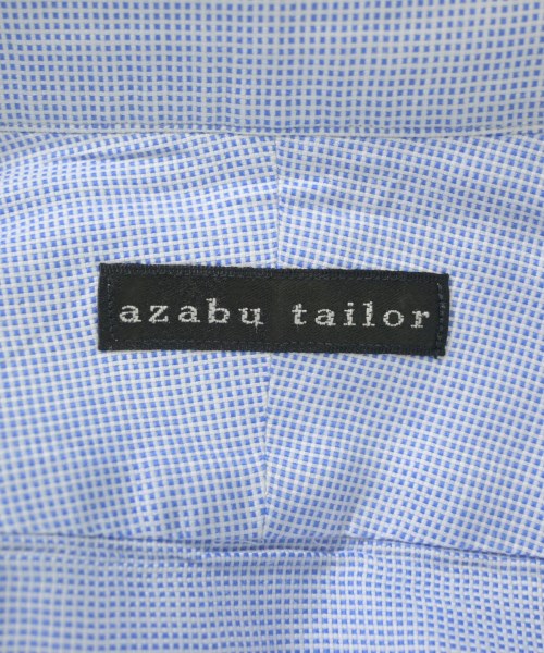 azabu tailor（アザブテイラー）ドレスシャツ 青 サイズ:-(S位) メンズ/2200621462227