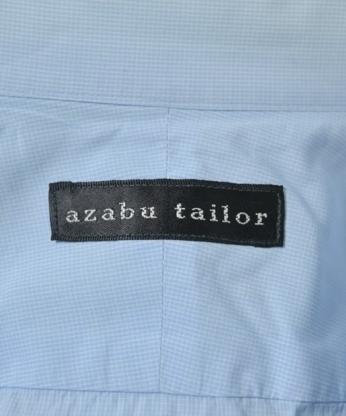 azabu tailor（アザブテイラー）ドレスシャツ 青 サイズ:-(XS位) メンズ/2200621462241