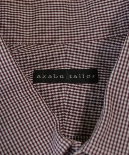 azabu tailor（アザブテイラー）カジュアルシャツ 赤 サイズ:-(M位) メンズ/2200616449097