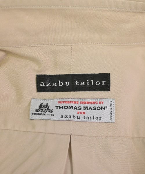 azabu tailor（アザブテイラー）ドレスシャツ ベージュ サイズ:-(M位) メンズ/2200608939049