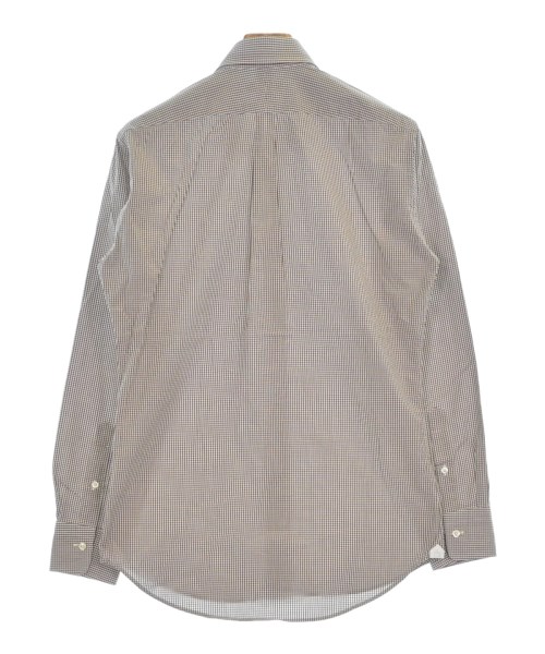 azabu tailor（アザブテイラー）ドレスシャツ 茶 サイズ:-(M位) メンズ/2200608939094
