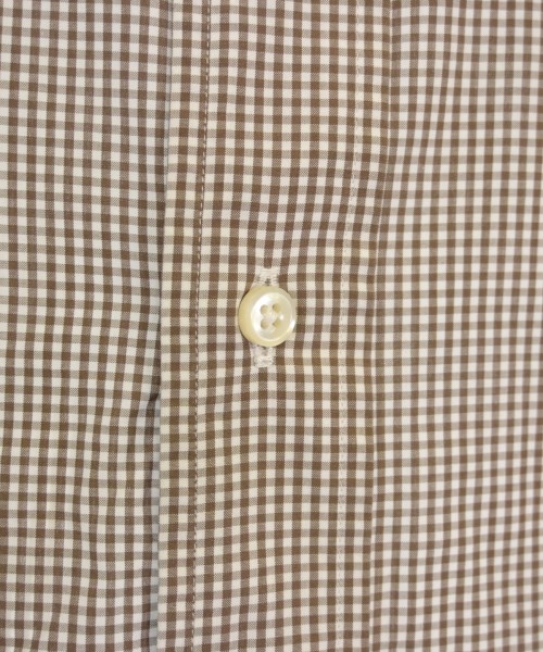 azabu tailor（アザブテイラー）ドレスシャツ 茶 サイズ:-(M位) メンズ/2200608939094