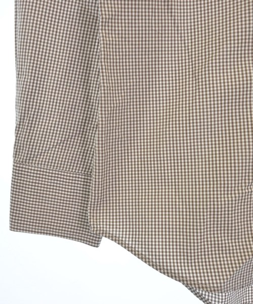azabu tailor（アザブテイラー）ドレスシャツ 茶 サイズ:-(M位) メンズ/2200608939094