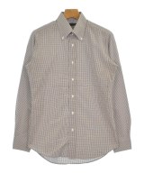 azabu tailor（アザブテイラー）ドレスシャツ 茶 サイズ:-(M位) メンズ/2200608939094