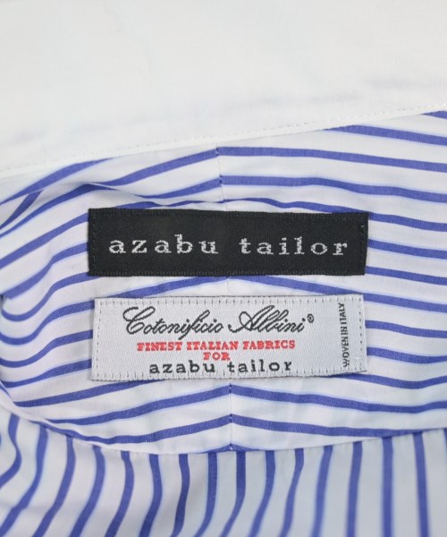 azabu tailor（アザブテイラー）ドレスシャツ 青 サイズ:-(M位) メンズ/2200608939117