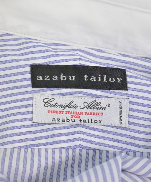azabu tailor（アザブテイラー）ドレスシャツ 青 サイズ:-(M位) メンズ/2200608939124