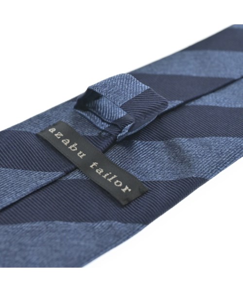 azabu tailor（アザブテイラー）ネクタイ 紺 サイズ:- メンズ/2200672935176