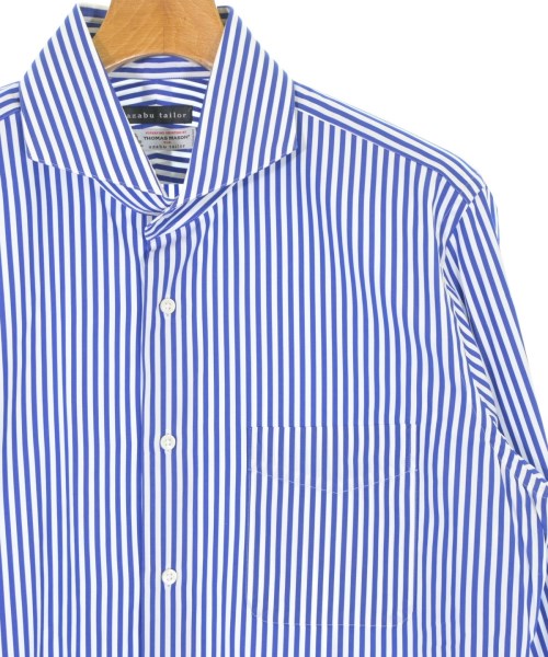 azabu tailor（アザブテイラー）ドレスシャツ 青 サイズ:-(L位) メンズ/2200688751036